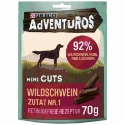 PURINA Hundesnack »Adventuros«, WildSchwein, 70 G