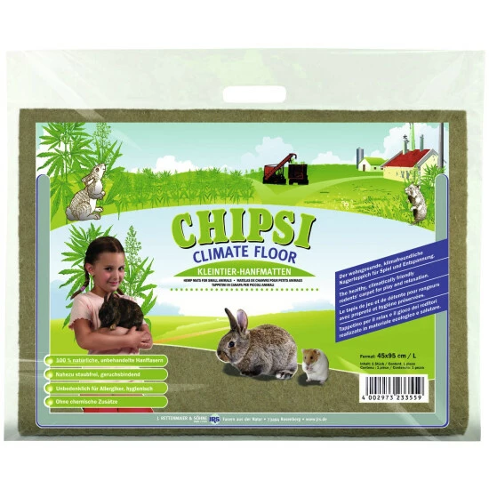 CHIPSI Kleintierstreu »Hanfmatten«, 10 Matten, 10,4 Kg 3 CHIPSI Kleintierstreu »Hanfmatten«, 10 Matten, 10,4 Kg