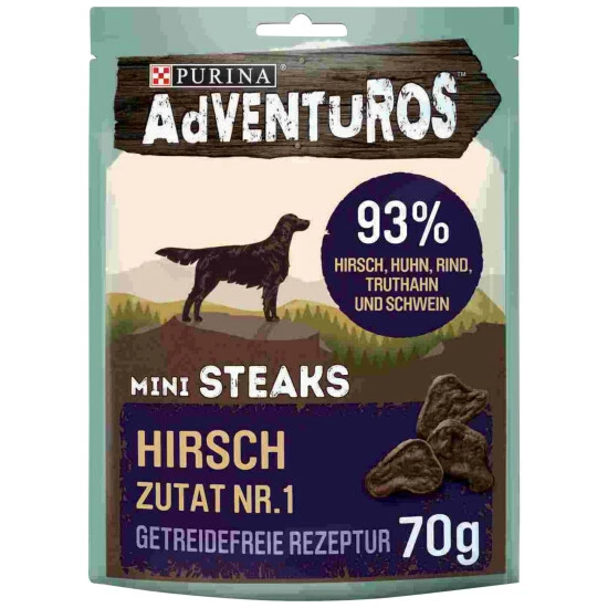 PURINA Hundesnack »Adventuros«, Hirsch, 70 G 3 PURINA Hundesnack »Adventuros«, Hirsch, 70 G