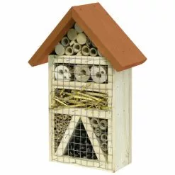 PATKAR Insektenhotel, Braun, Kiefernholz, Inkl. Füllmaterial