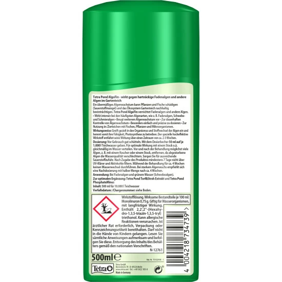 TETRA Algenvernichter »AlgoFin«, 500 Ml 4 TETRA Algenvernichter »AlgoFin«, 500 Ml – Bild 2