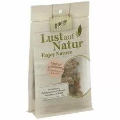 BUNNYNATURE Trockenfutter »Lust Auf Natur«, Für Nagetiere, Gemüse/Mehlwurm, 75 G