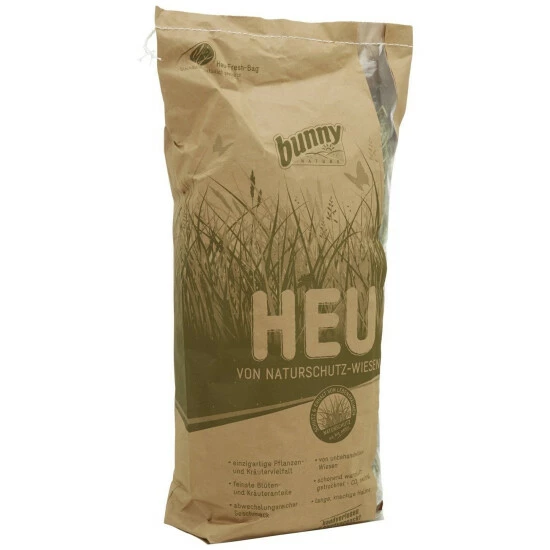 BUNNYNATURE Kleintierfutter, Für Nagetiere, Heu, 600 G 3 BUNNYNATURE Kleintierfutter, Für Nagetiere, Heu, 600 G