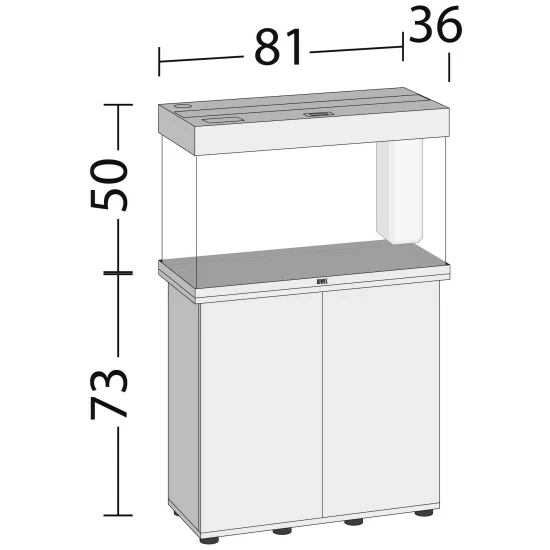 JUWEL AQUARIUM J-Kombi Rio 125 LED 5 JUWEL AQUARIUM J-Kombi Rio 125 LED – Bild 3