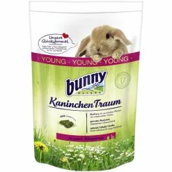 BUNNYNATURE Zwergkaninchenfutter »KaninchenTraum Young«, Für Zwergkaninchen Bis Zum 6. Lebensmonat