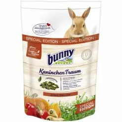 BUNNYNATURE Zwergkaninchenfutter »KaninchenTraum Special Edition«, Für Zwergkaninchen Ab Dem 6. Lebensmonat