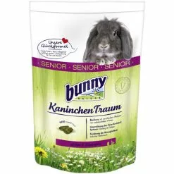 BUNNYNATURE Zwergkaninchenfutter »KaninchenTraum Senior«, Für Zwergkaninchen Ab Dem 6. Lebensjahr