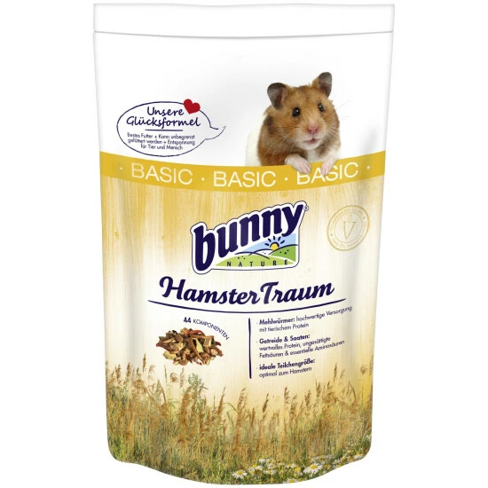 BUNNYNATURE Hamsterfutter »HamsterTraum Basic«, Für Hamster 3 BUNNYNATURE Hamsterfutter »HamsterTraum Basic«, Für Hamster