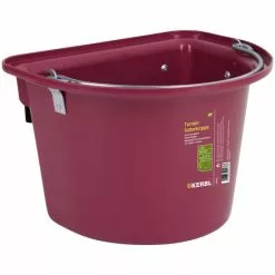 KERBL Turnier-Futterkrippe, Kunststoff/Metall, Rosé