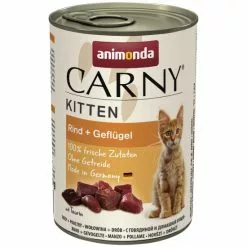 CARNY® Katzen-Nassfutter »Kitten«, Geflügel, 400 G
