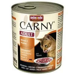 CARNY® Katzen-Nassfutter »Adult«, Rind/Huhn, 800 G