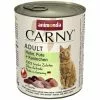 CARNY® Katzen-Nassfutter »Adult«, Pute/Huhn/Kaninchen, 800 G