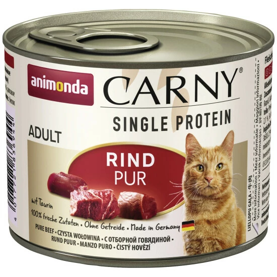 CARNY® Katzen-Nassfutter »Single Protein«, Rind, 200 G 3 CARNY® Katzen-Nassfutter »Single Protein«, Rind, 200 G
