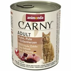 CARNY® Katzen-Nassfutter »Adult«, Pute/Huhn/Ente, 800 G