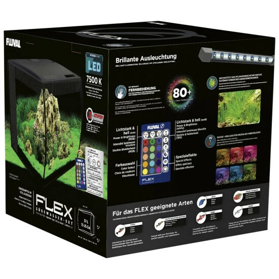 Fluval Flex Aquarium Set 5 Fluval Flex Aquarium Set – Bild 3