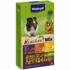 VITAKRAFT Meerschweinchen-Snack »Kräcker® Original«, 168 G (3 Kräcker), Nuss/Honig/Zitrone/Trauben