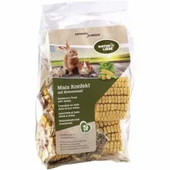 Natur Liebe Nagersnack, 300 G, Mais/Brennnessel
