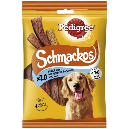 PEDIGREE Hundesnack »Schmackos«, 20 G, Fisch 3 PEDIGREE Hundesnack »Schmackos«, 20 G, Fisch