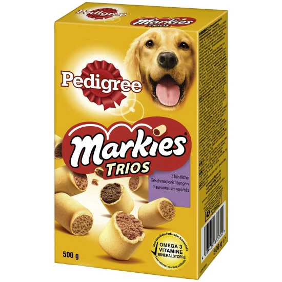 PEDIGREE Hundesnack »Markies Trios«, 500 G, Fleisch 3 PEDIGREE Hundesnack »Markies Trios«, 500 G, Fleisch