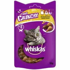 WHISKAS Katzensnack »Trio Crunchy«, 55 G, Geflügel