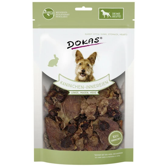 DOKAS Hundesnack, 100 G, Kaninchen 3 DOKAS Hundesnack, 100 G, Kaninchen