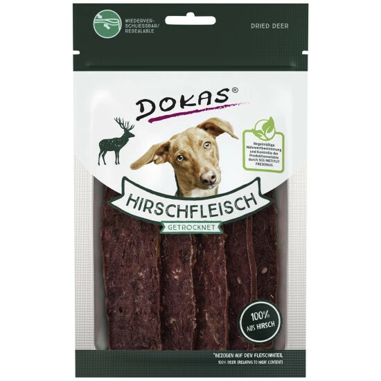 DOKAS Hundesnack, 60 G, Hirsch 3 DOKAS Hundesnack, 60 G, Hirsch