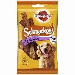 PEDIGREE Hundesnack »Schmackos«, 86 G (12 Snacks), Fleisch