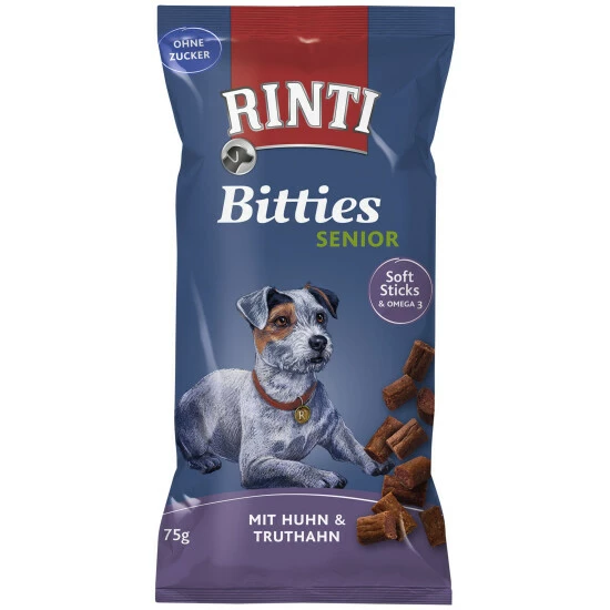 RINTI Hundesnack »Senior«, 75 G, Geflügel 3 RINTI Hundesnack »Senior«, 75 G, Geflügel