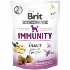 BRIT Hundesnack »Immunity«, 150 G, Insekten/Ingwer