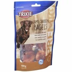 TRIXIE Hundesnack »PREMIO Lamb Chicken Bagels«, 100 G, Lamm/Huhn