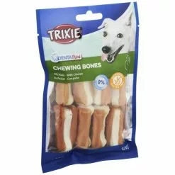 TRIXIE Hunde-Kauknochen »Denta Fun«, 120 G ( 8 Knochen), Huhn