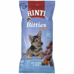 RINTI Hundesnack »Extra Bitties«, 75 G, Geflügel/Rind