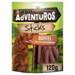 AdVENTuROS™ Hundesnack »Sticks«, 120 G, Büffel