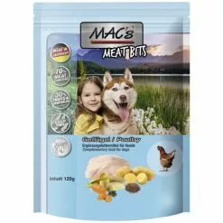 MAC'S Hundesnack »Bits«, 120 G, Geflügel