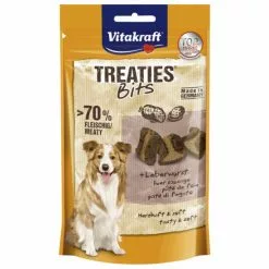 VITAKRAFT Hundesnack »Treaties Bits«, 120 G, Leberwurst