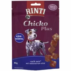 RINTI Hundesnack »Chicko Plus«, 80 G, Geflügel/Käse