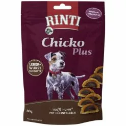 RINTI Hundesnack »Chicko«, 80 G, Leberwurst