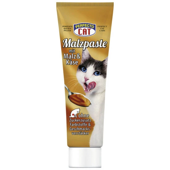 PERFECTO CAT Katzen-Malzpaste, 100 G, Käse 3 PERFECTO CAT Katzen-Malzpaste, 100 G, Käse