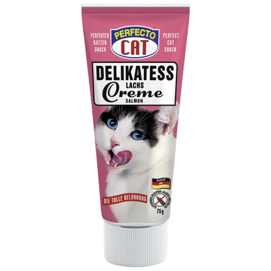 PERFECTO CAT Katzensnack »DELIKATESS «, 75 G, Lachs 3 PERFECTO CAT Katzensnack »DELIKATESS «, 75 G, Lachs