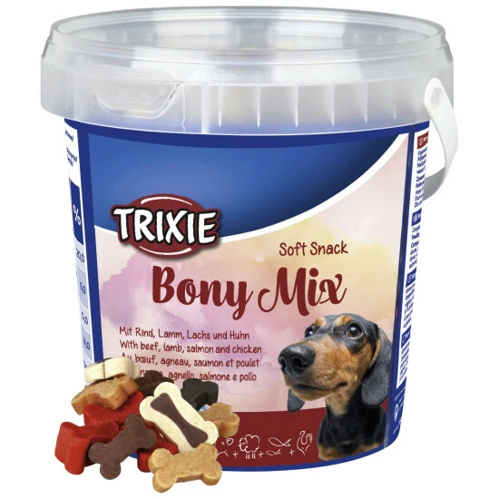 TRIXIE Hundesnack »Bony Mix«, 500 G, Geflügel/Rind/Lamm/Lachs 3 TRIXIE Hundesnack »Bony Mix«, 500 G, Geflügel/Rind/Lamm/Lachs