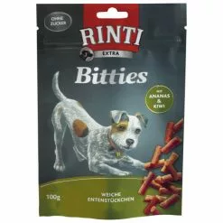 RINTI Hundesnack »Extra Bitties«, 100 G, Geflügel/Obst