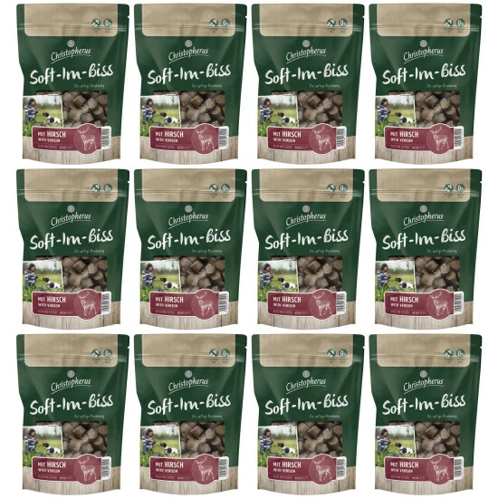 CHRISTOPHERUS Hundesnack »Soft-im-Biss«, 125 G, Wild 3 CHRISTOPHERUS Hundesnack »Soft-im-Biss«, 125 G, Wild