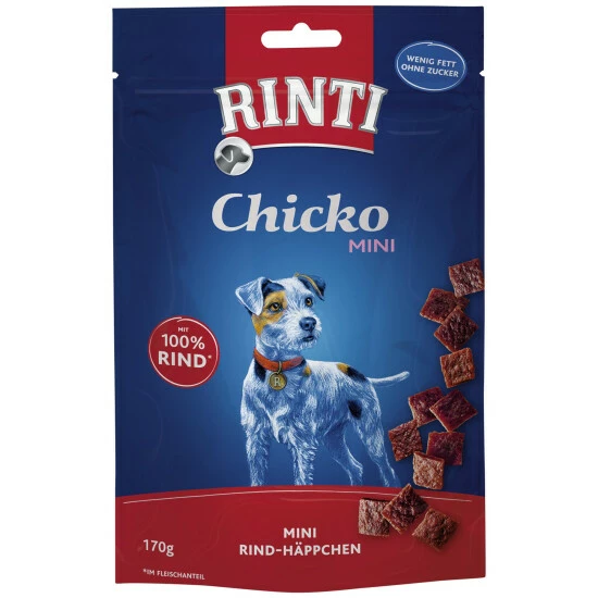 RINTI Hundesnack »Chicko Mini«, 170 G, Rind 3 RINTI Hundesnack »Chicko Mini«, 170 G, Rind