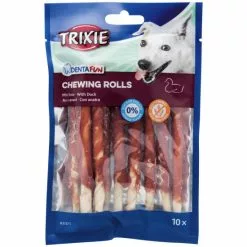 TRIXIE Hunde-Kausnack »Denta Fun«, 80 G (10 Rollen), Ente