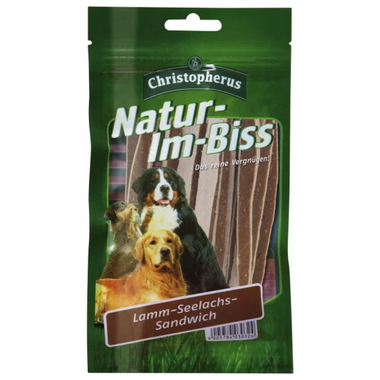 CHRISTOPHERUS Hundesnack »Natur-Im-Biss«, 70 G, Lamm/Fisch 3 CHRISTOPHERUS Hundesnack »Natur-Im-Biss«, 70 G, Lamm/Fisch