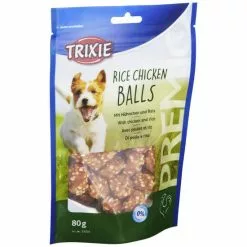 TRIXIE Hundesnack »PREMIO Rice Chicken Bites«, 80 G, Hühnchen
