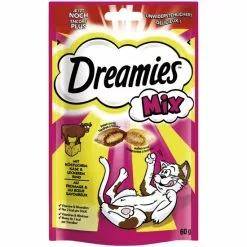 DREAMIES Katzensnack »Mix«, 60 G, Käse/Rind