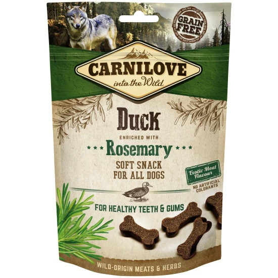 Carnilove Hundesnack »Soft Snack«, 200 G, Ente/Rosmarin 3 Carnilove Hundesnack »Soft Snack«, 200 G, Ente/Rosmarin