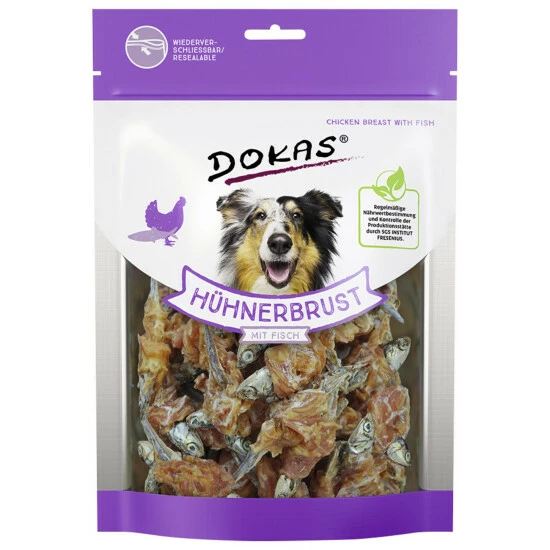 DOKAS Hundesnack, 220 G, Fisch 3 DOKAS Hundesnack, 220 G, Fisch