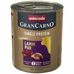 GranCarno® Hunde-Nassfutter »Single Protein«, Lamm, 800 G